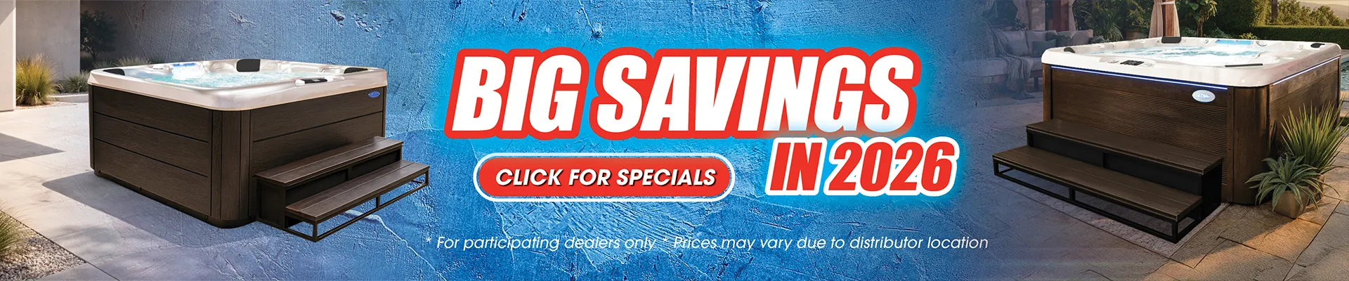 Calspas hot tub being used in a family setting - Harlingen