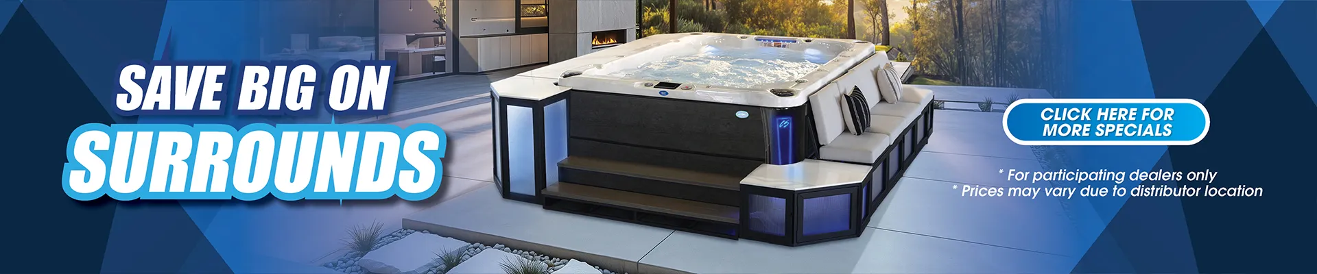 Calspas hot tub being used in a family setting - Harlingen